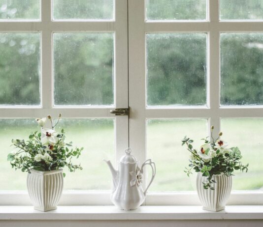 현대인의 일상 속 대체요법, 평범한 하루를 달라지게 white teapot and tow flower vases on windowpane